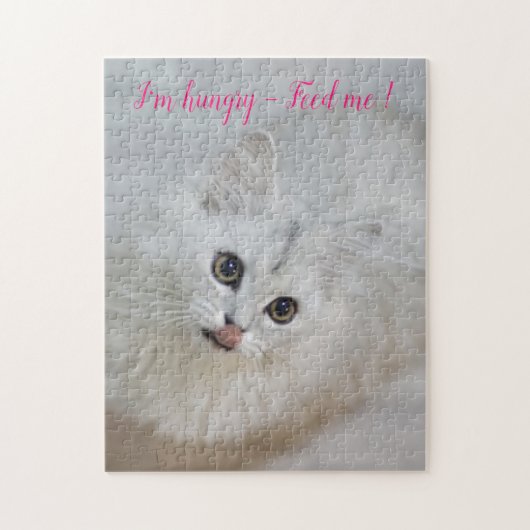 Beliebtes Geschenk für Katzen-Design Puzzle (Vertikal)