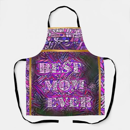 Beliebtes Geschenk Modernes Elegantes Schürze (Vorderseite)