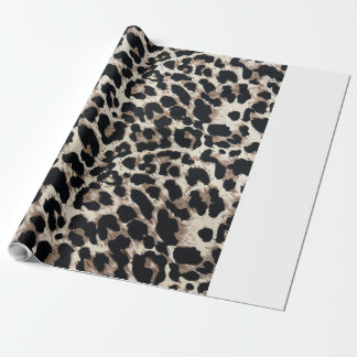 Beliebtes Leopardenpapier Geschenkpapier