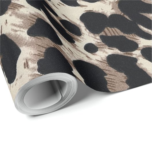 Beliebtes Leopardenpapier Geschenkpapier (Rolleneckpunkt)