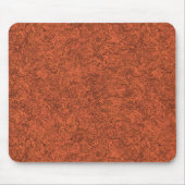 Beliebtes Muster in Burnorange Mousepad (Vorne)