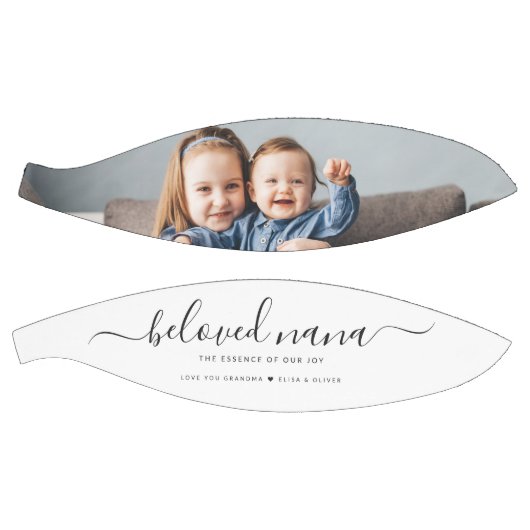 Beliebtes Nana Oma Custom Family Foto Keepake Basketball (Panele)