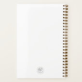 Beliebtes Personalisiertes Journal Notizblock (Rückseite)