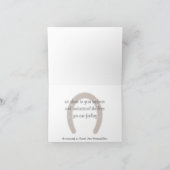 Beliebtes Pferd bei Peace Veterinary Sympathy Card Karte (Innenseite)