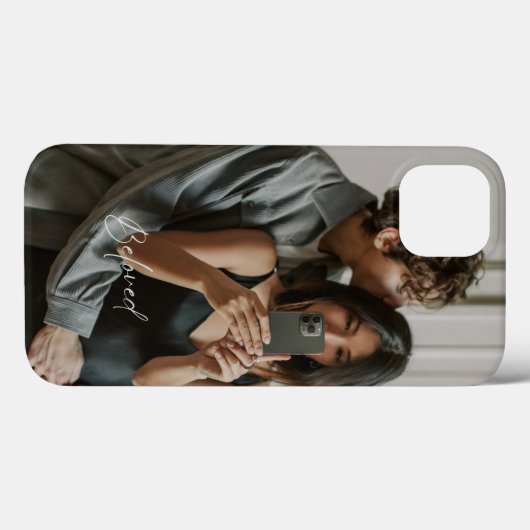 Beliebtes Skript Romantische Paare iPhone Fälle Case-Mate iPhone Hülle (Rückseite (Horizontal))