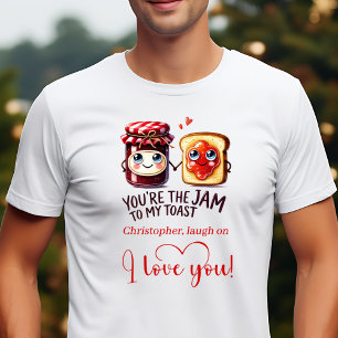 Beliebtes Valentinsgeschenk Lustige Lebensmittel P T-Shirt