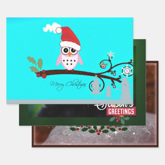 Beliebtes Weihnachtsgeschenk Geschenkpapier Set (Set)