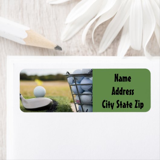 **BELIEBTESTE GOLFER**-ADRESSETIKETTEN (Insitu)