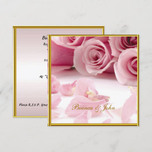 Beliebteste und eleganteste Hochzeitseinladung Einladung