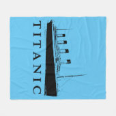 Beliebtester Schiff Fleecedecke (Vorderseite (Horizontal))