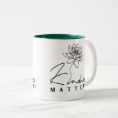 Beliebtheit Zweifarbige Tasse (VorderseiteRechts)