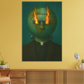 BELIEF Leinwanddruck (Insitu (Wohnzimmer))