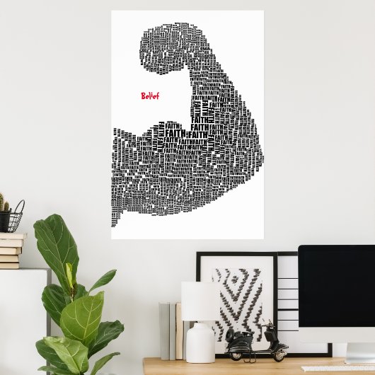 Belief Poster (Heimbüro)