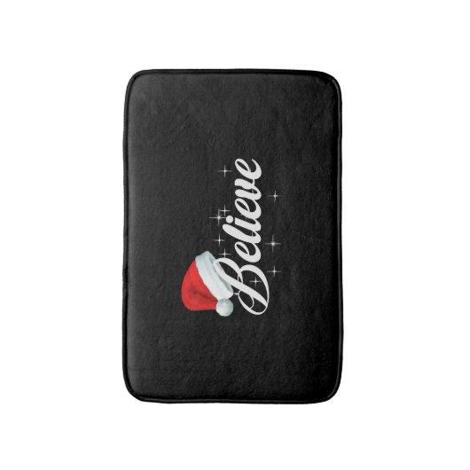 Believe Christmas Badematte (Vorderseite Vertikal)