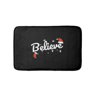 Believe Christmas Badematte
