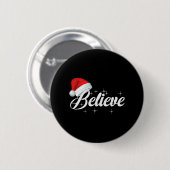Believe Christmas Button (Vorne & Hinten)