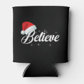 Believe Christmas Dosenkühler (Vorderseite)