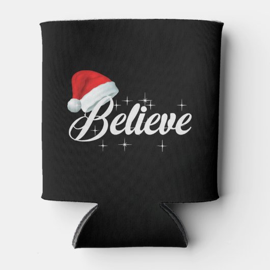 Believe Christmas Dosenkühler (Vorderseite)