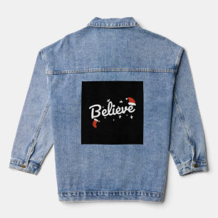 Believe Christmas Jeansjacke