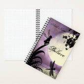 Believe fairy bullet journal Spiral Notebook Notizblock (Innen)