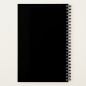 Believe fairy bullet journal Spiral Notebook Notizblock (Rückseite)