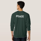 BELIEVE Forestgrün   Sweatshirt (Schwarz voll)