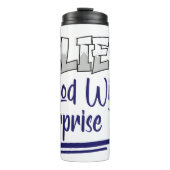 Believe God Will Surprise You Thermosbecher (Vorderseite)