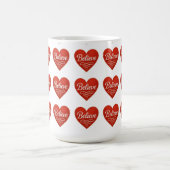 Believe Heart Kaffeetasse (Mittel)