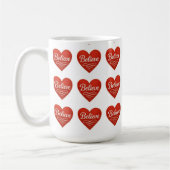 Believe Heart Kaffeetasse (Links)