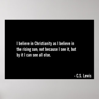 Believe in Christ Poster