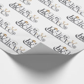 Believe in Christmas  Geschenkpapier (Ecke)
