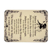 Believe In Fairies 3"x4" Photo Magnet (Horizontal)