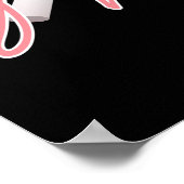 Believe In Magic Inspirational Quote Poster (Ecke)