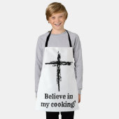 Believe in my cooking schürze (Getragen)