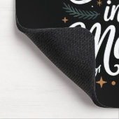 Believe In The Magic Christmas Insred Holiday Remi Mousepad (Ecke)