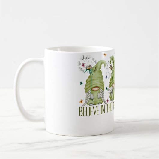 Believe In The Magic Gnome For Women Dandelion But Kaffeetasse (Links)