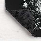 Believe In The Magic Of Christmas, Funny Christmas Mousepad (Ecke)