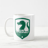 Believe In Yourself Funny Motivational Loch Ness M Kaffeetasse (Links)
