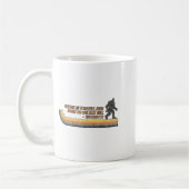 Believe In Yourself Funny Sasquatch Bigfoot  Kaffeetasse (Links)