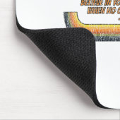 Believe In Yourself Funny Sasquatch Bigfoot  Mousepad (Ecke)