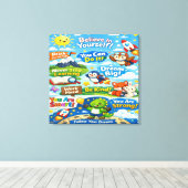 Believe in Yourself Leinwanddruck (Insitu (Holzboden))