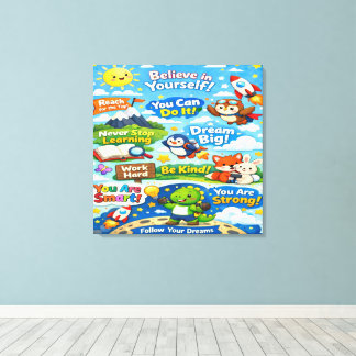 Believe in Yourself Leinwanddruck