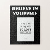 Believe In Yourself Puzzle (Vertikal)