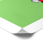 BELIEVE IN YOURSELF SANTA POSTER by Sandra Boynton (Ecke)