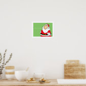 BELIEVE IN YOURSELF SANTA POSTER by Sandra Boynton (Küche)