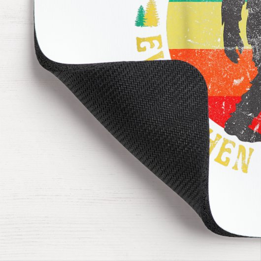 Believe In Yourself Sasquatch Funny Motivational B Mousepad (Ecke)