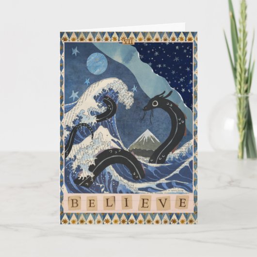 "Believe" Magical Tarot Card Karte (Vorderseite)