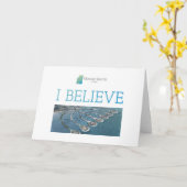 BELIEVE - Menorah Islands Karte (Gelbe Blume)