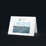 BELIEVE - Menorah Islands Karte<br><div class="desc">Do Believe in Wunder? Do you believe in peace? Support the Menorah Islands Project by buying one of our items!</div>