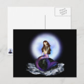 Believe Mermaid Postcards Postkarte (Vorne/Hinten)